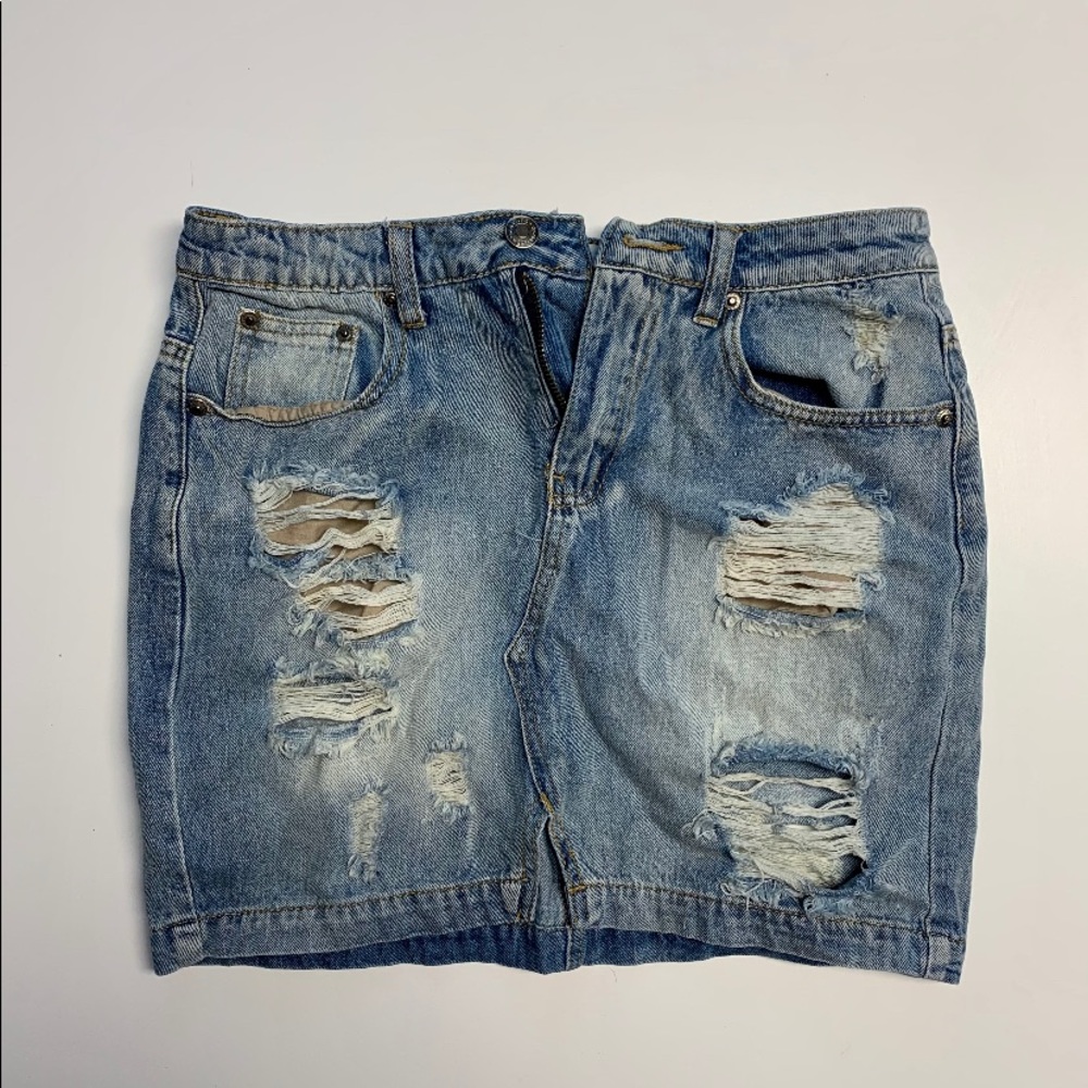 Jean skirt